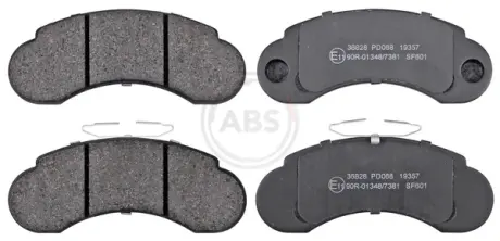 Передние тормозные колодки A.B.S 36828