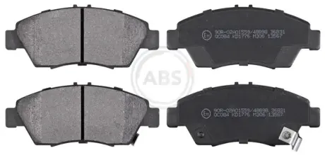 Передні тормозні (гальмівні) колодки A.B.S 36831