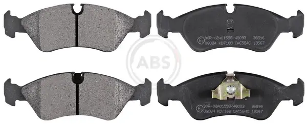 Передние тормозные колодки A.B.S 36896
