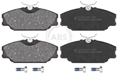 Передні тормозні (гальмівні) колодки A.B.S 37138