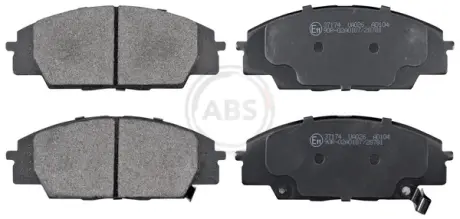 Передние тормозные колодки A.B.S 37174