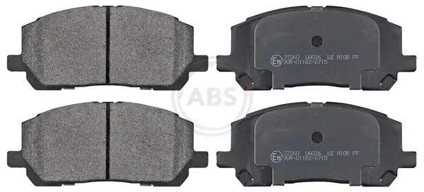 Передние тормозные колодки A.B.S 37260