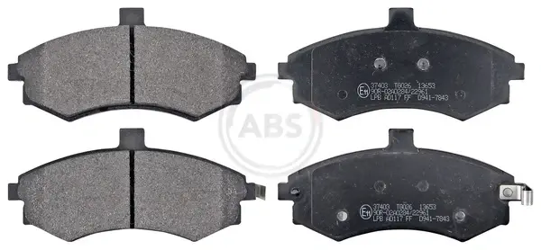 Передние тормозные колодки A.B.S 37403