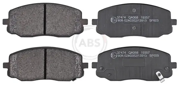 Передние тормозные колодки A.B.S 37474