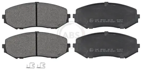 Передние тормозные колодки A.B.S 37531