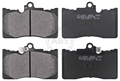 Передние тормозные колодки A.B.S 37591
