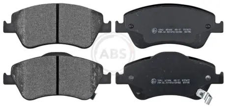 Передние тормозные колодки A.B.S 37620