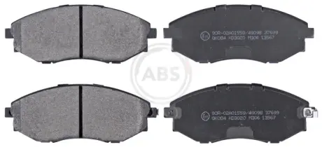Передние тормозные колодки A.B.S 37699