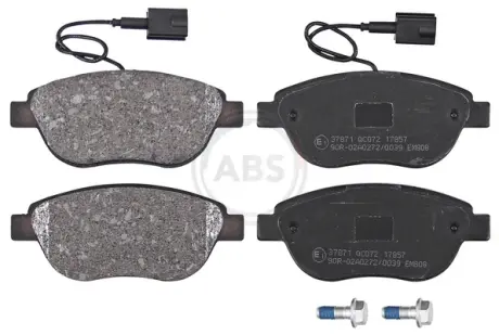 Передние тормозные колодки A.B.S 37871