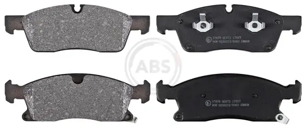 Передние тормозные колодки A.B.S 37878