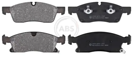 Передние тормозные колодки A.B.S 37878