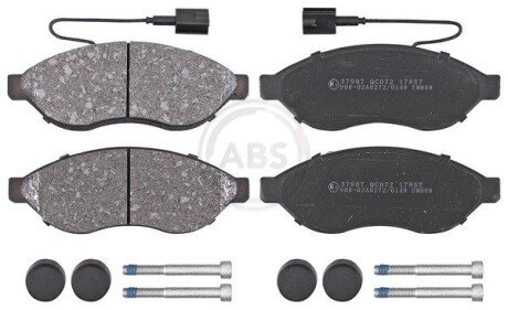 Передні тормозні (гальмівні) колодки a.B.S 37907 на Фиат Дукато 250