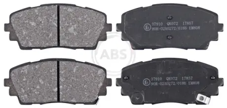 Передние тормозные колодки A.B.S 37910