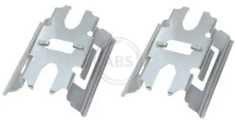 Пружинки супорта перед Sprinter 616CDI W905 (Brembo) 03> A.B.S 1663Q