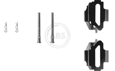 Ремкомплект гальмiвних колодок A.B.S 1168Q