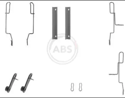 Ремкомплект гальмiвних колодок A.B.S 1188Q