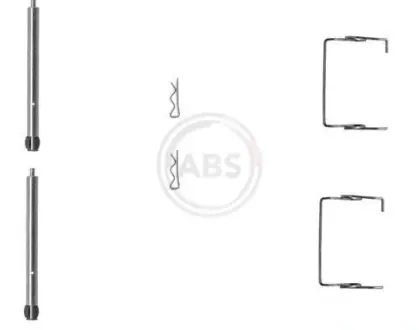 Ремкомплект гальмiвних колодок A.B.S 1267Q