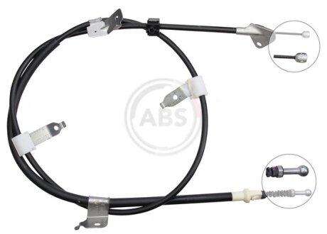 Шланг тормозной задний a.B.S K12070 на Тойота Аурис