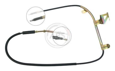 Шланг тормозной задний a.B.S K13227 на Ауди А6 с5