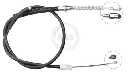 Шланг гальмівний задній a.B.S K18919