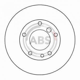 Тормозной диск a.B.S 15867