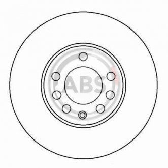 Тормозной диск a.B.S 16486