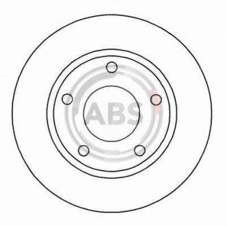 Тормозной диск a.B.S 15712
