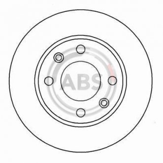 Тормозной диск a.B.S 15880