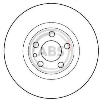 Гальмівний диск a.B.S 16288