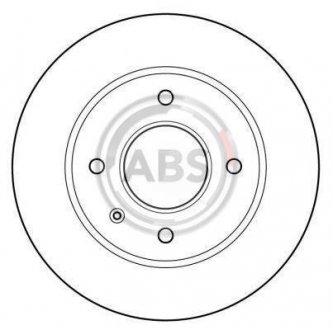 Передний тормозной диск a.B.S 15727