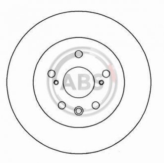 Задній гальмівний (тормозний) диск a.B.S 16277