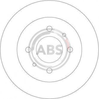 Задний тормозной диск a.B.S 16476