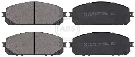 Передние тормозные колодки A.B.S 35047 Jeep Cherokee