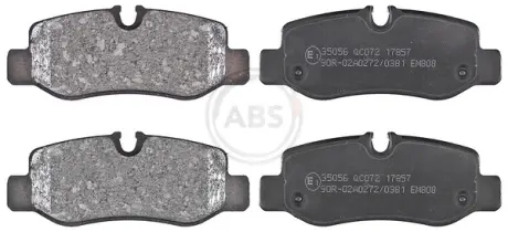 Тормозні (гальмівні) колодки A.B.S 35056
