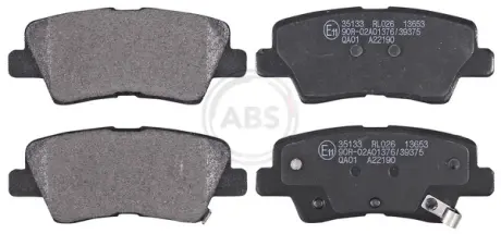 Тормозні (гальмівні) колодки A.B.S 35133