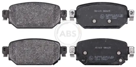 Тормозные колодки A.B.S 35169