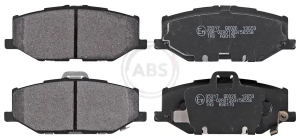 Тормозные колодки A.B.S 35317