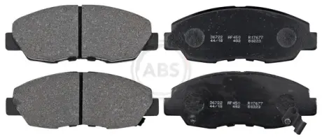 Тормозні (гальмівні) колодки A.B.S 36722