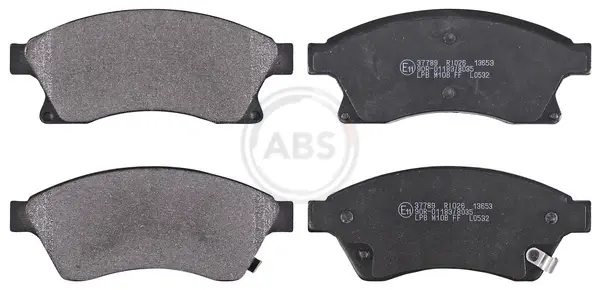 Передние тормозные колодки A.B.S 37789
