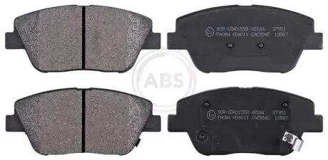 Тормозні (гальмівні) колодки A.B.S 37951