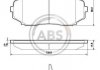 Передні тормозні (гальмівні) колодки a.B.S 37643