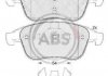 Передние тормозные колодки a.B.S 37749