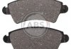 Передні тормозні (гальмівні) колодки a.B.S 37153