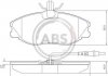 Передні тормозні (гальмівні) колодки a.B.S 36977