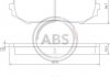 Передние тормозные колодки a.B.S 37531