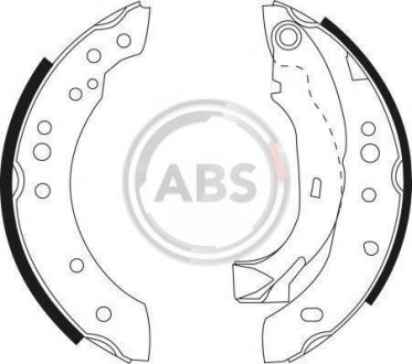 Задні тормозні (гальмівні) колодки a.B.S 9127
