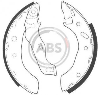 Задні тормозні (гальмівні) колодки a.B.S 8945
