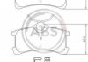 Задні тормозні (гальмівні) колодки a.B.S 37270