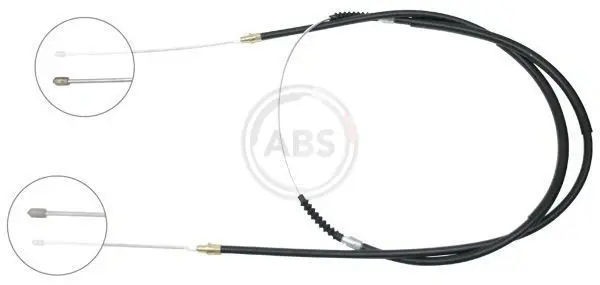Трос ручного тормоза Boxer/Ducato/Jumper (01-11) A.B.S K16835