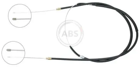 Трос ручного тормоза Boxer/Ducato/Jumper (01-11) A.B.S K16835